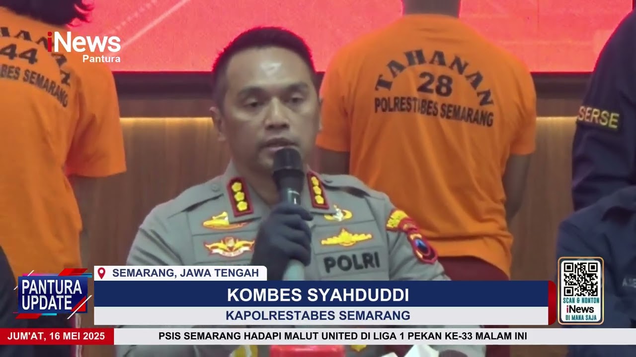 Polrestabes Semarang Tetapkan Dua Mahasiswa Undip Tersangka Penyanderaan dan Penganiayaan Polisi