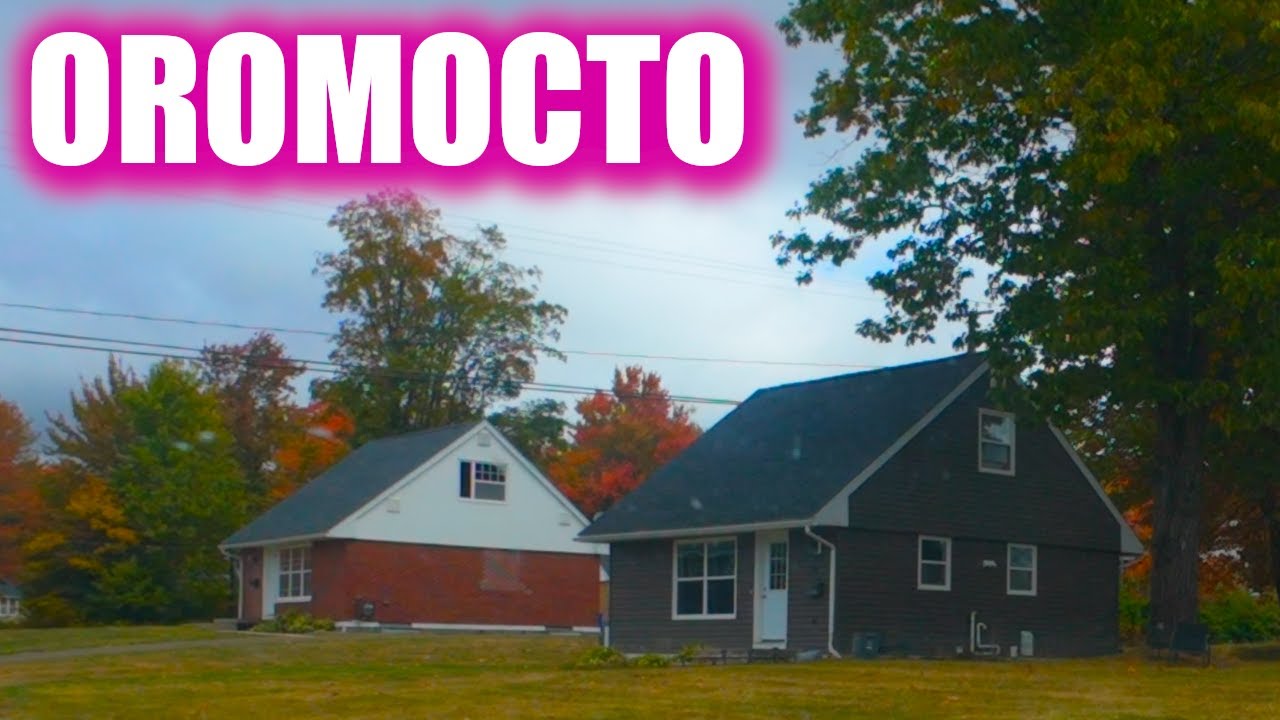 What Does Oromocto look like in New Brunswick? | Driving Tour