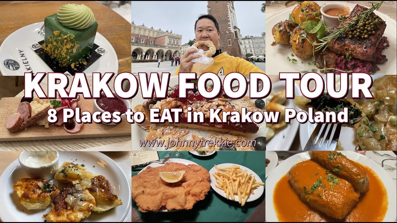 Krakow Food Tour! 8 Places to EAT in Krakow Poland