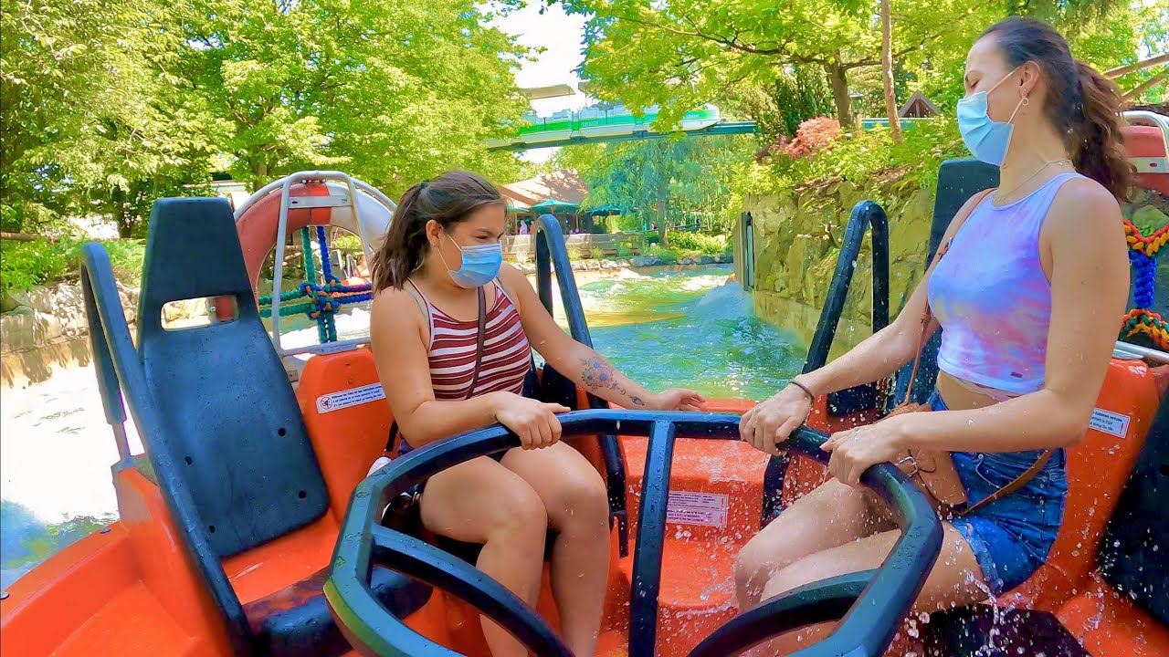 Wild River Ride at Theme Park Europa-Park in Germany