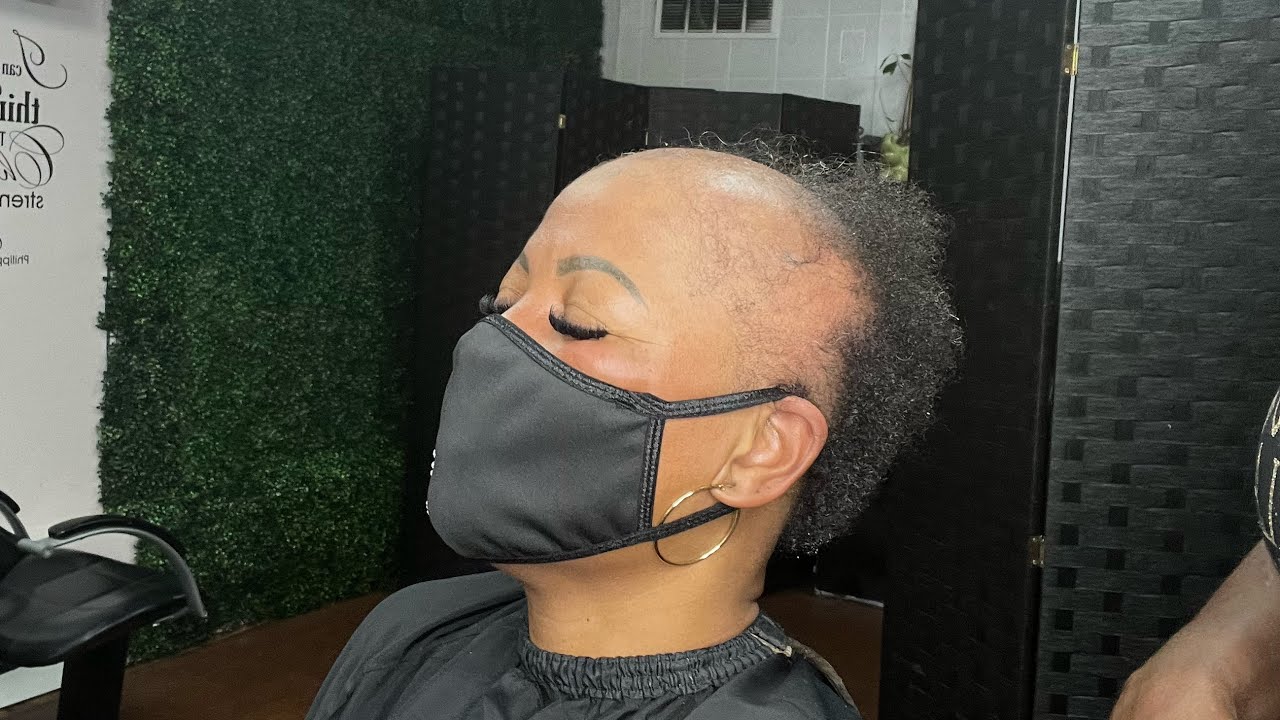 My Subbie chose a ZERO Maintenance hairstyle.