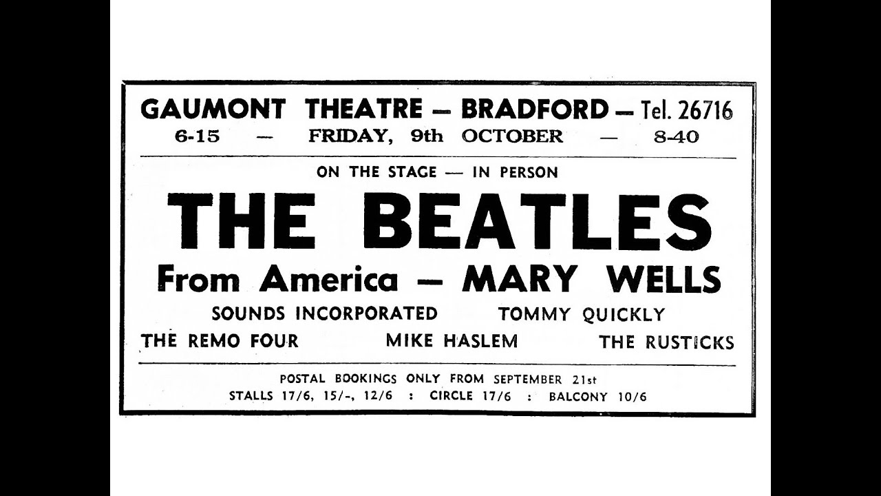 THE BEATLES AT BRADFORD'S GAUMONT ~ FRIDAY 9th OCTOBER 1964 (Podcast 2)