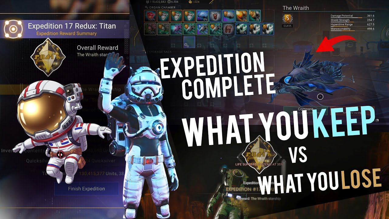 No Man's Sky | Ending the Titan Expedition Redux – Rewards, Transfers, and the Final Moment