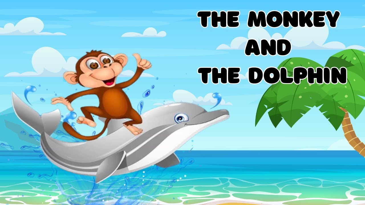 The Monkey and The Dolphin | Moral Story for Kids | Family Friendly English Story