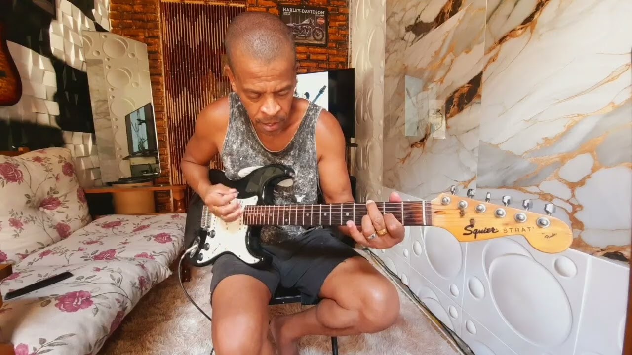 Mil  e uma  noites de amor  _  Pepeu   Gomes  ( guitarra cover _ David  Leon ) 