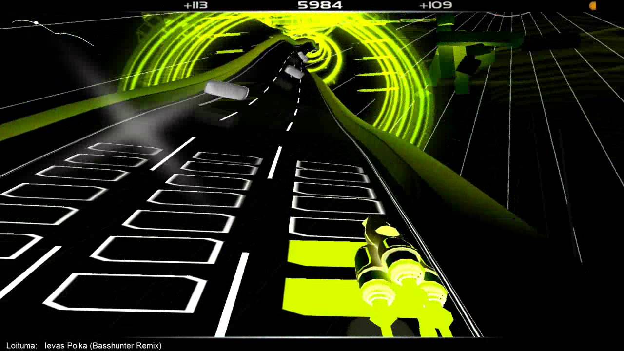 Audiosurf - Loituma - Levas Polka (Basshunter Remix)