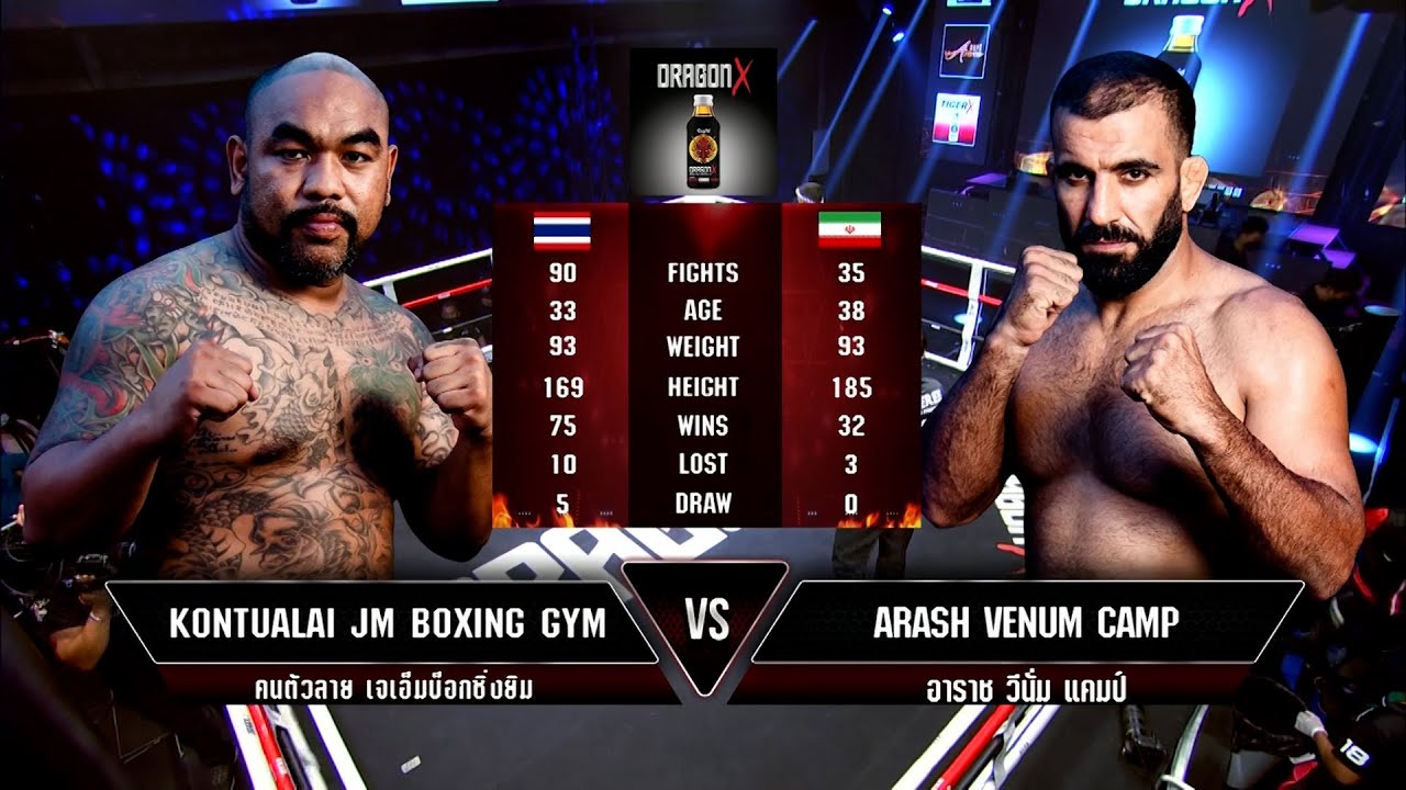 [คู่ที่ 4] คนตัวลาย เจเอ็มบ๊อกซิ่ง vs อาราช วีนั่ม แคมป์ | มวยไทย Fighter X (26 มี.ค. 65)