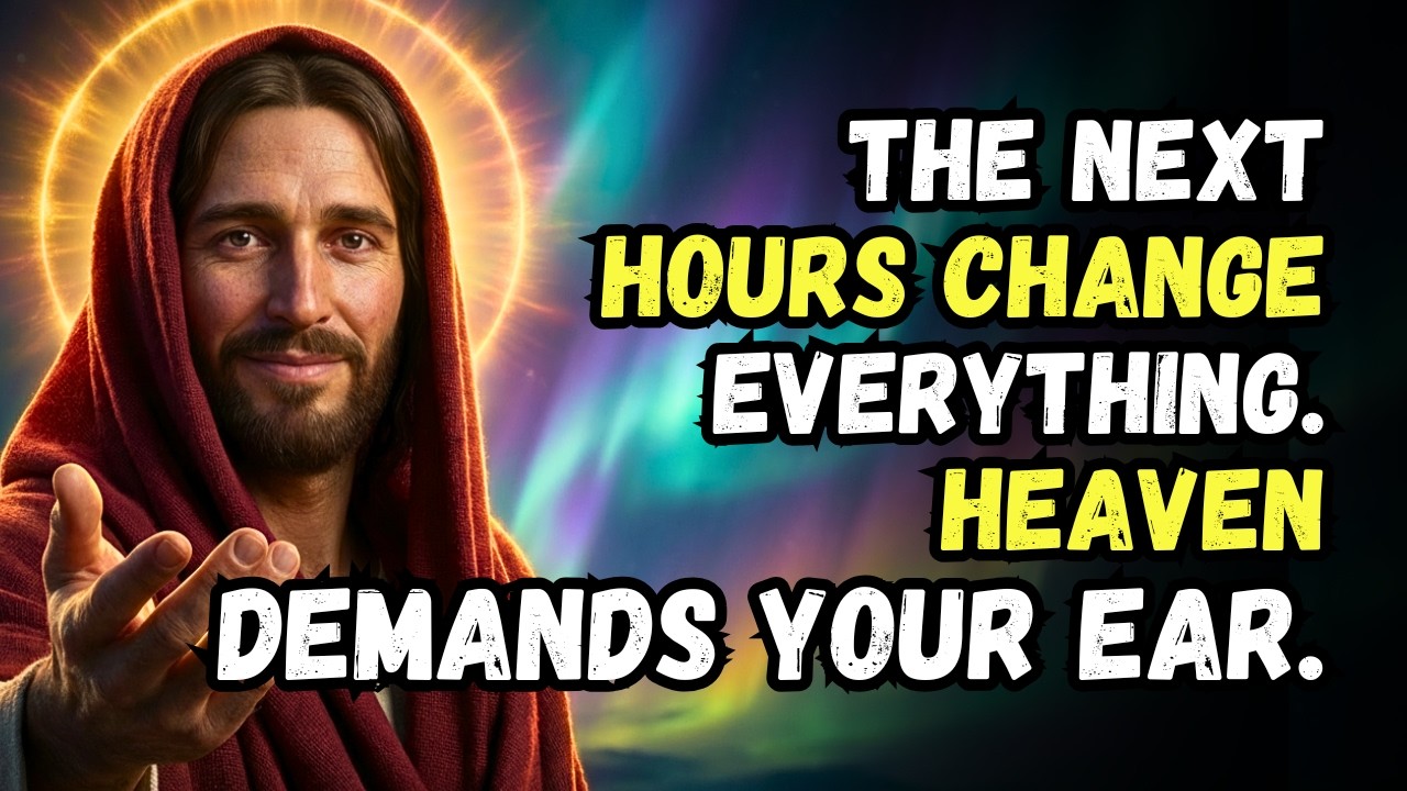 GOD SAYS: THE NEXT HOURS CHANGE EVERYTHING. GOD MESSAGE TODAY | GOD MESSAGE NOW | GOD SPEAKS TODAY