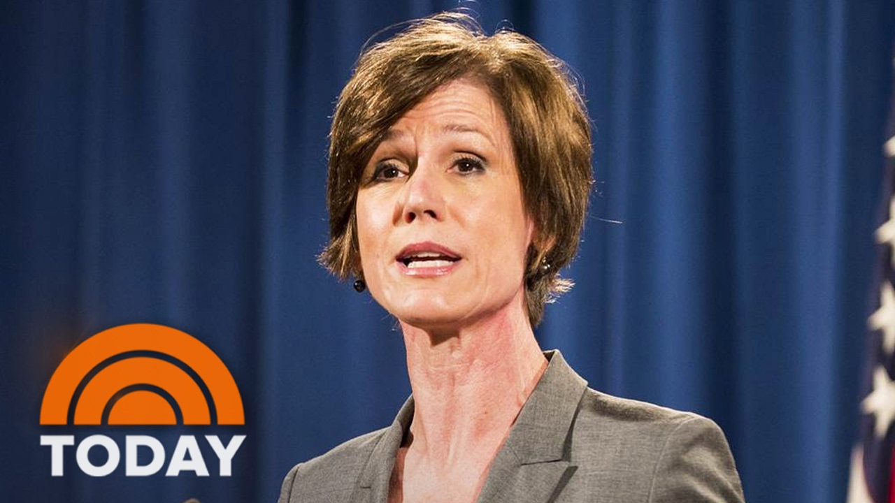 President Trump Fires Acting Attorney General Sally Yates For ‘Betraying’ DOJ | TODAY