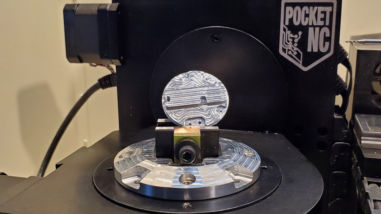 Time To Make A Watch - Part 1 - Case Back Work Holding - Pocket NC V2-10