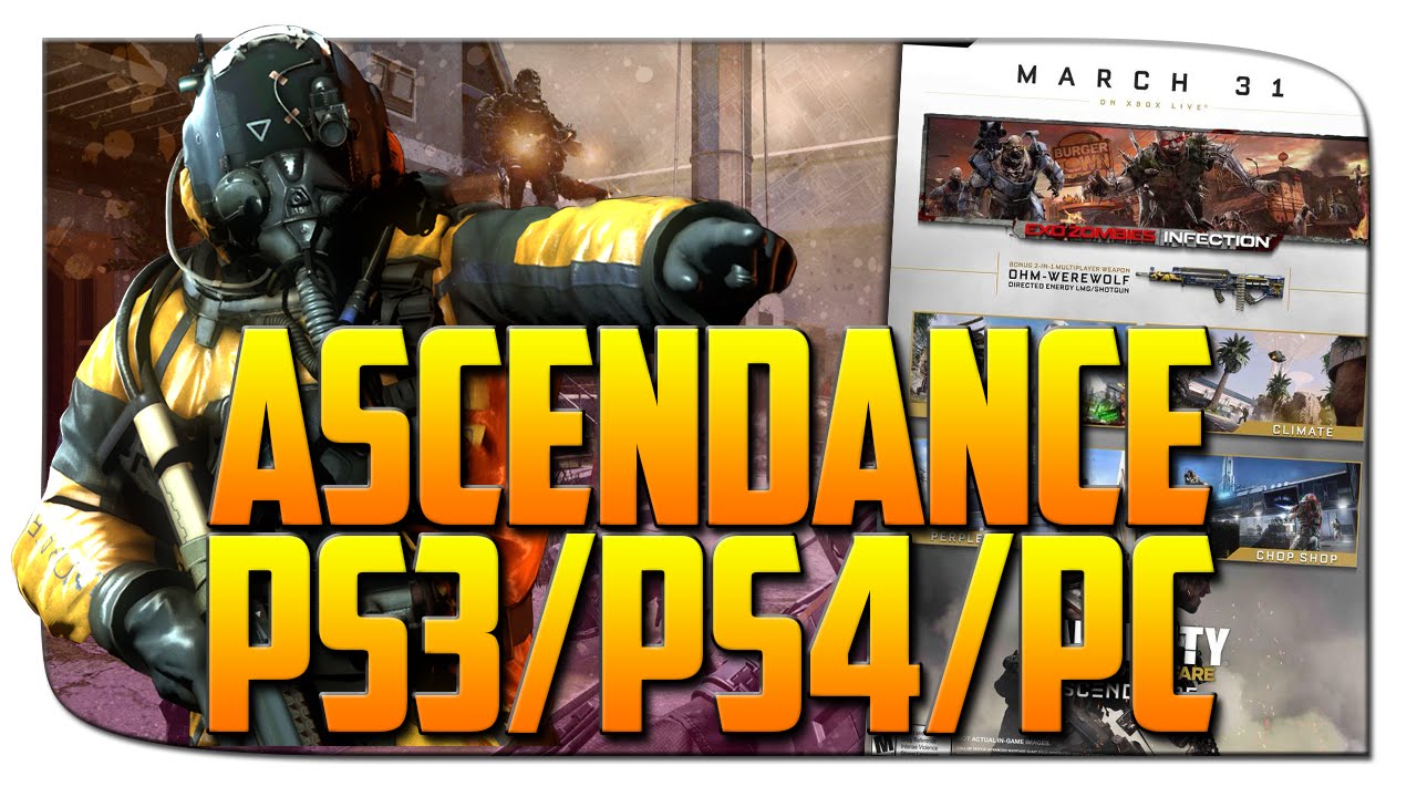Дата выхода DLC для Call of Duty Advanced Warfare Ascendance для PS4/PS3/PC! : (AW DLC)