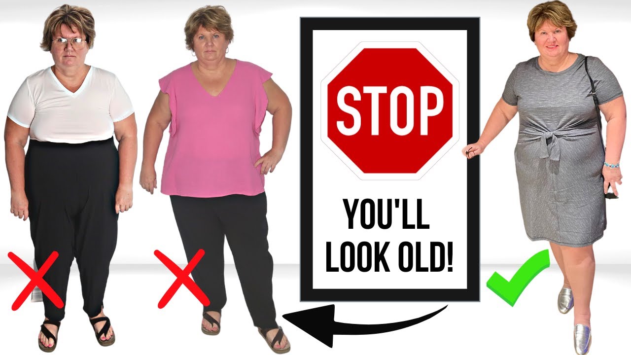 10 Plus Size Style Mistakes that Age You and Make You Look Older + How to FIX Them!