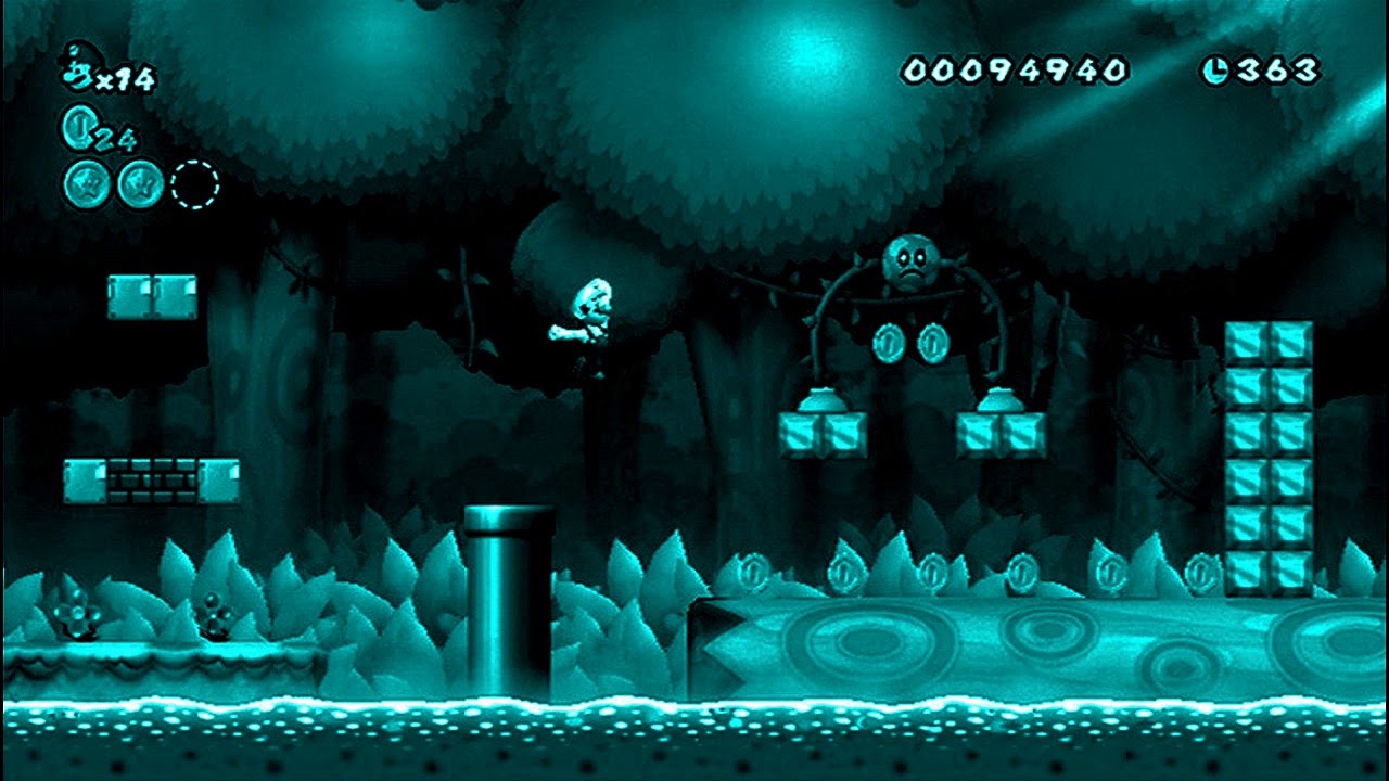 Forest Overworld LOUD New Super Mario Bros Wii