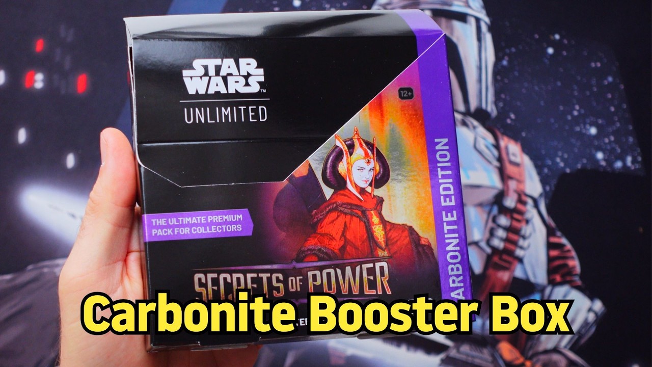 Carbonite Booster Box 🔥 Star Wars Unlimited Secrets of Power Opening