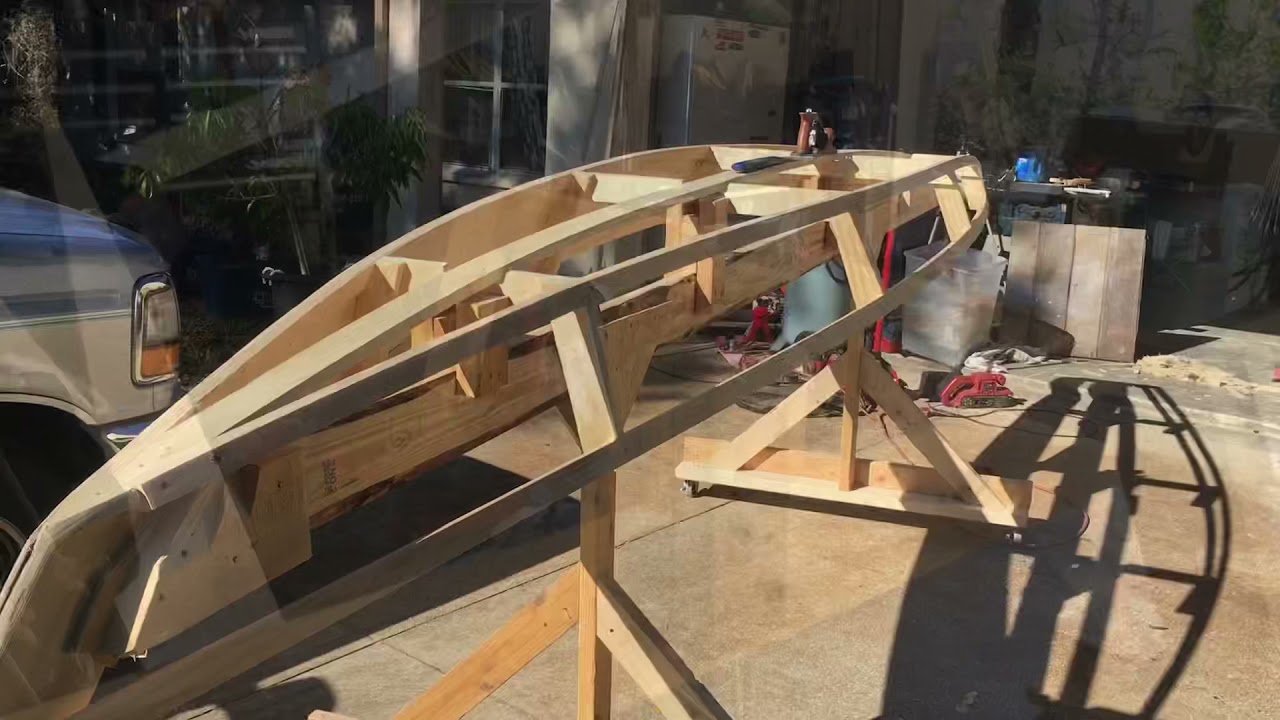Rail Bird Poling Skiff Build