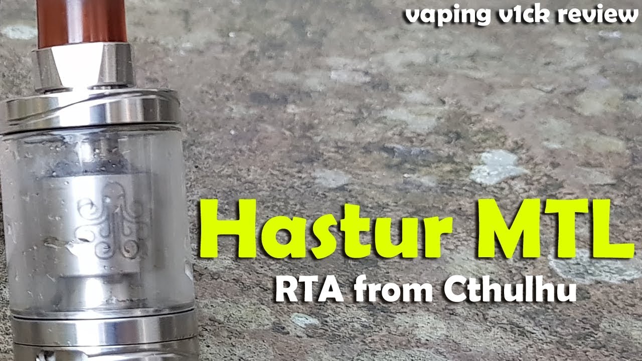 Hastur MTL RTA from Cthulhu + MTL GTA Wicking Tips
