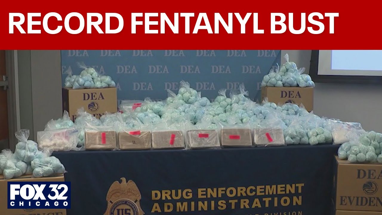 DEA notches record fentanyl bust tied to Mexican drug cartel