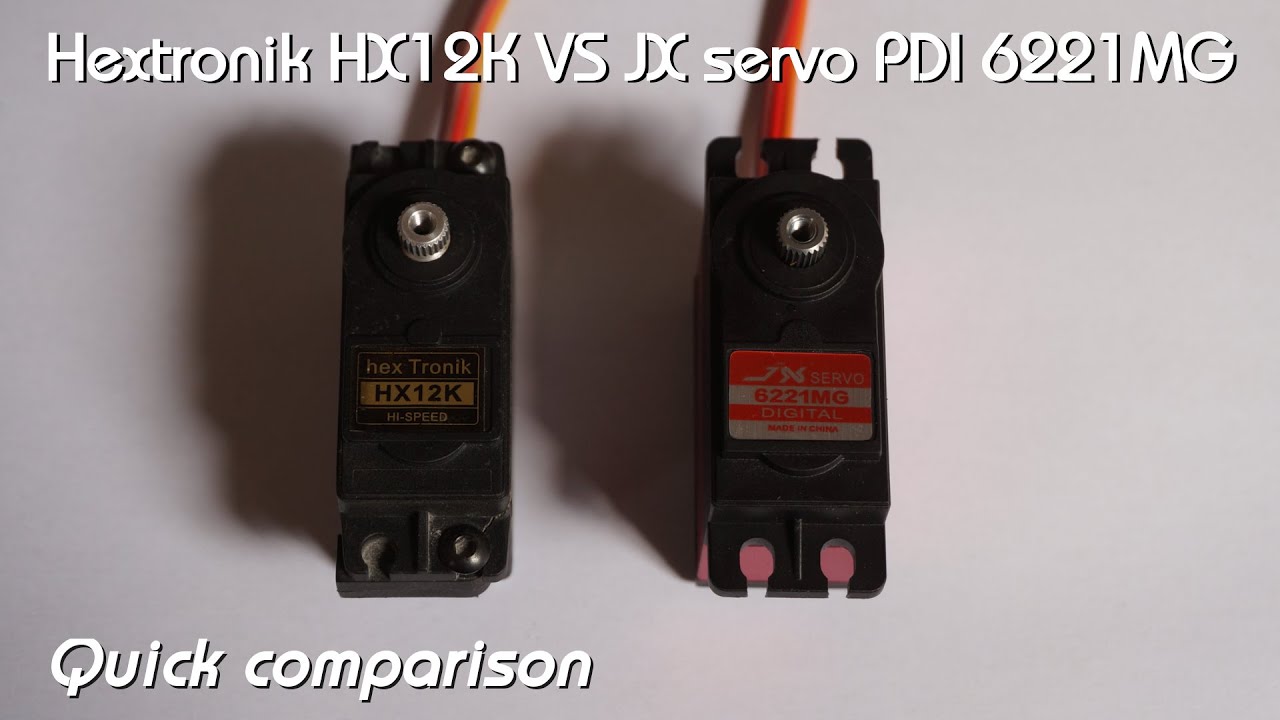 &bull; Hextronic HX12K VS JX servo PDI 6221MG &bull;