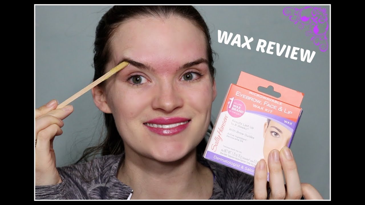 Sally Hansen Microwavable wax kit review | Rachel Rosen
