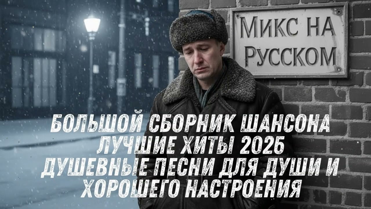 ❄️ Зимний шансон для души – глубокие песни о жизни, боли и воспоминаниях