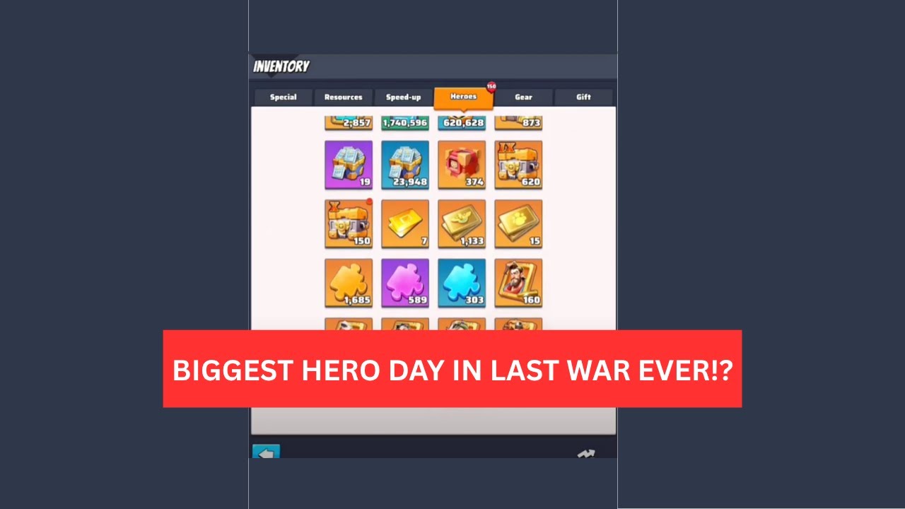 Biggest Hero Day in VS Ever | Last War: Survival Game