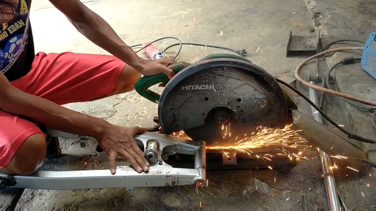 arm ayun ninja modifikasi untuk Suzuki RGR 150 thn 96 part 1