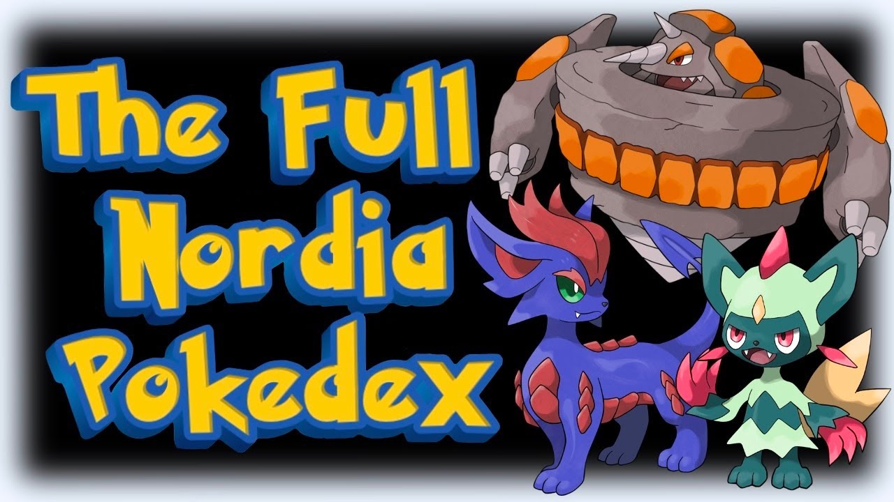 Complete Nordia Region Pokedex
