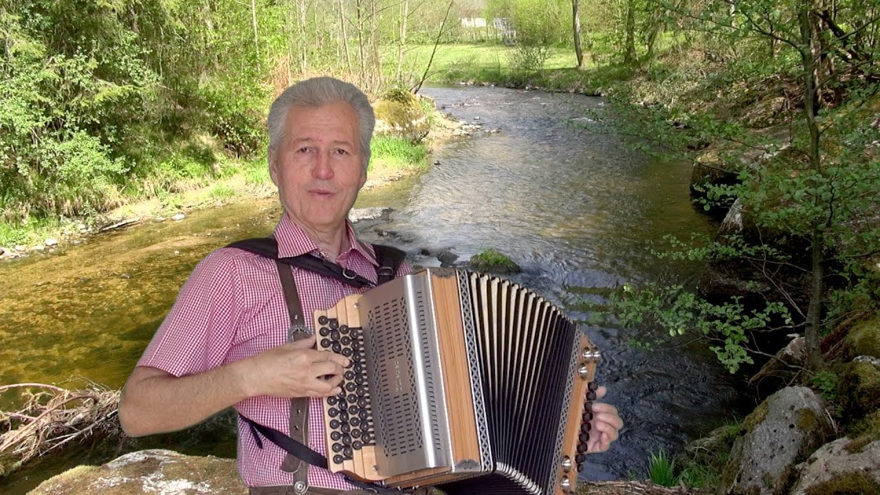 Waldaistlied auf der Steirischen mit Gesang von Gottfried Kletzmair ( G-C-F-B )