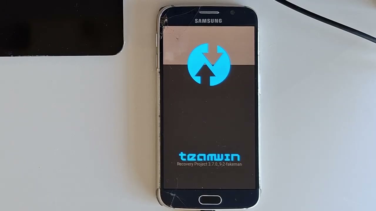 How to install LineageOS 20 (and TWRP) on a Samsung Galaxy S6 with a broken home button