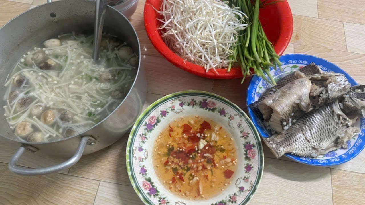 Cháo cá lốc mời cả nhà cùng ăn nha