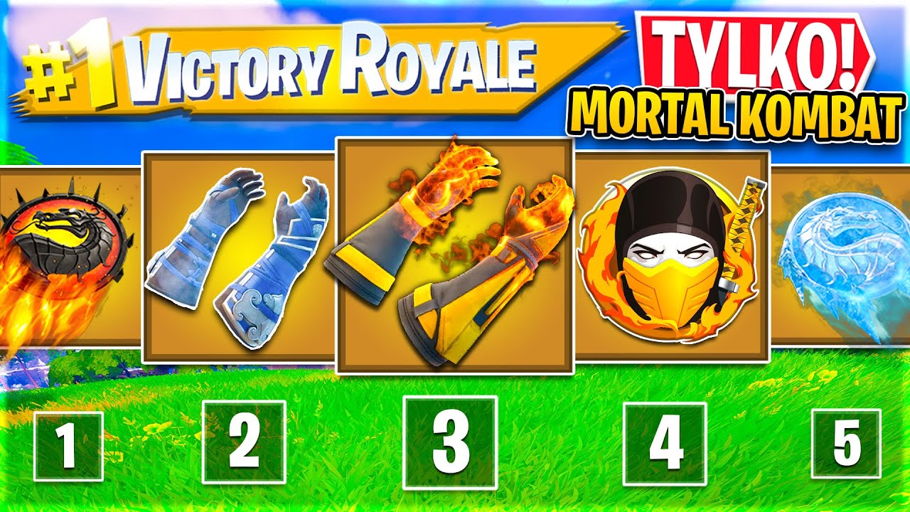 TYLKO MITYCZNA MOC MORTAL KOMBAT CHALLENGE w Fortnite