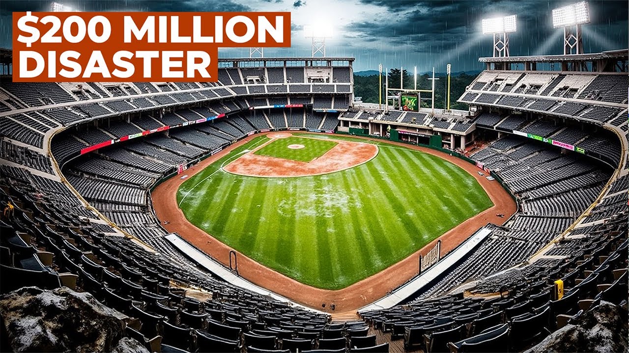Внутри худшего стадиона MLB в истории: Oakland Coliseum