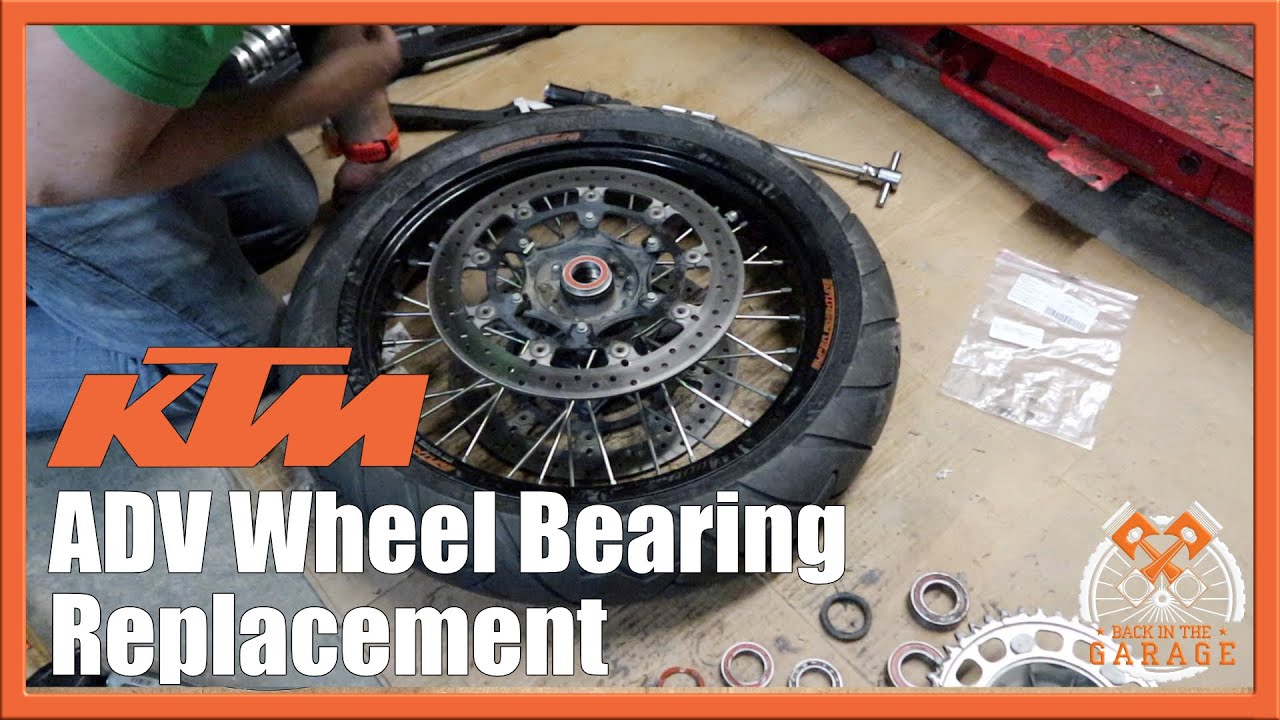 KTM 1090 1190 1290 Wheel Bearing Replacement | Back in the Garage