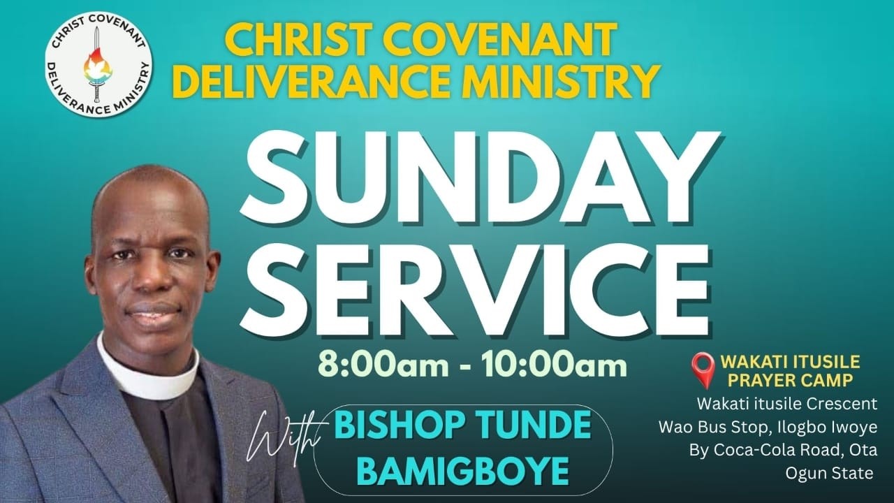 WAKATI ITUSILE PRAYER CAMP SUNDAY SERVICE || WAKATI ITUSILE || BISHOP TUNDE BAMIGBOYE|| 08.03.26