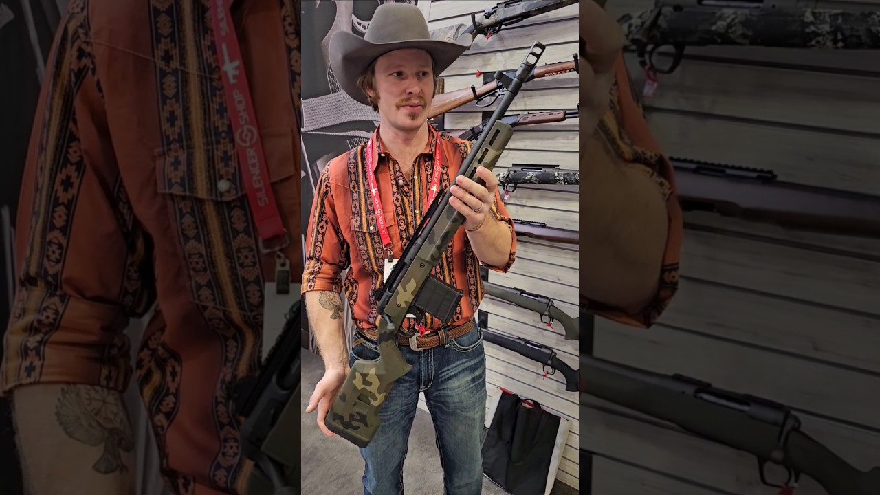 Винтовка Savage Scout #Savage #scout #винтовка #110 #308win #shotshow #shotshow2025