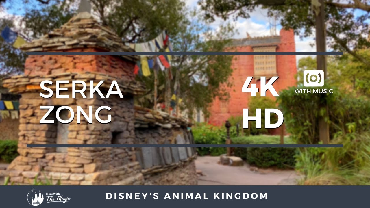 Everest and Serka Zong l Disney's Animal Kingdom l Walt Disney World (4K HD)