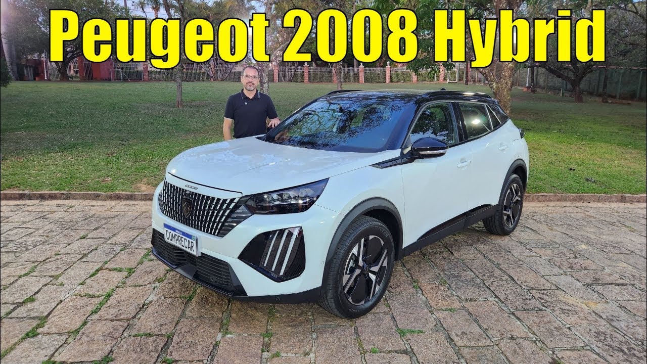 Avaliação: Peugeot 2008 GT Hybrid 2026 - É híbrido mesmo?