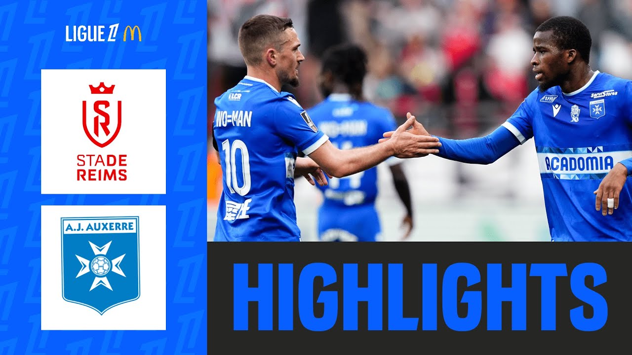 Le GROS COUP d&rsquo;Auxerre&nbsp;&agrave;&nbsp;Reims | 25&egrave;me journ&eacute;e - Ligue 1 McDonald's