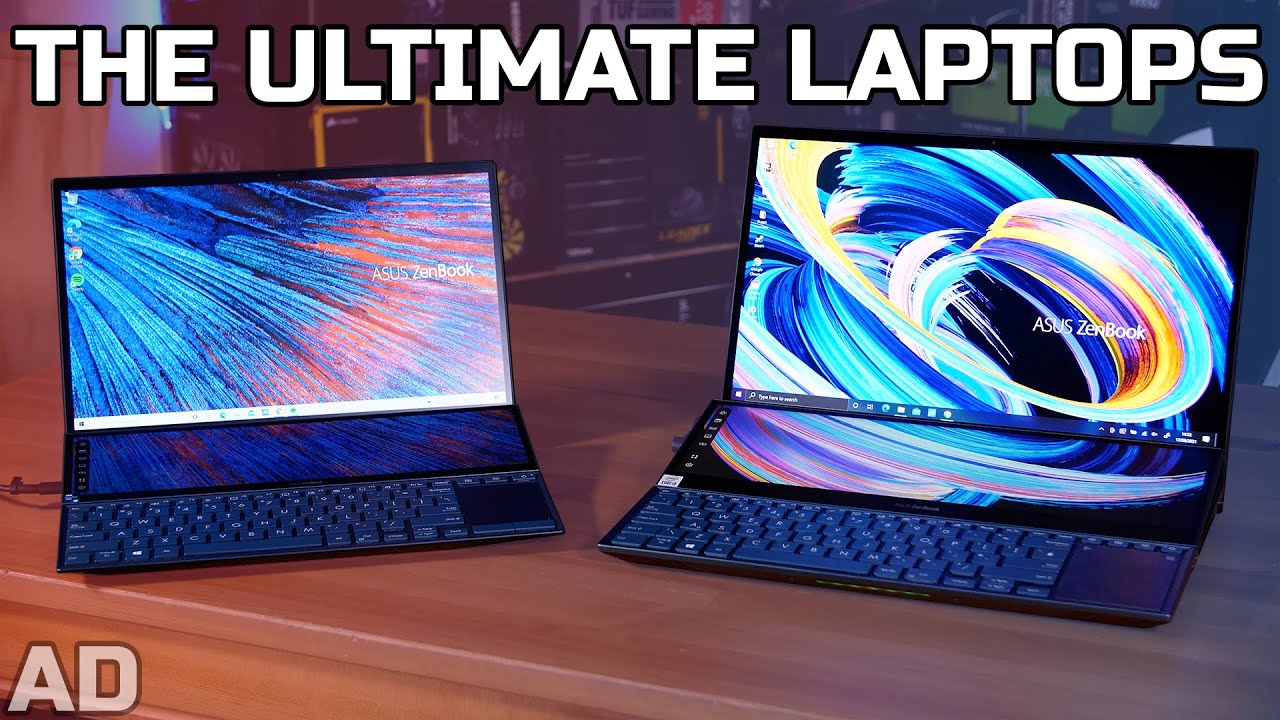 Asus ZenBook Duo 14 & Pro Duo 15 OLED Showcase - The Ultimate Laptop(s)