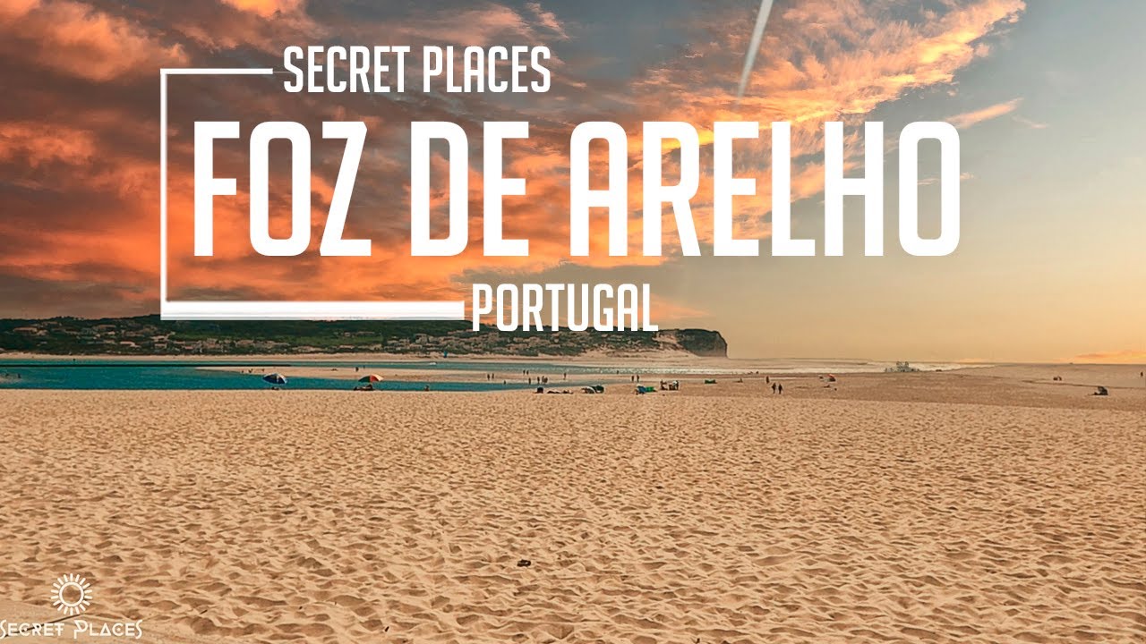 Foz do Arelho: Where Sun, Sand, and Surf Meet in Perfect Harmony in Portugal 4k Ultra HD Gopro