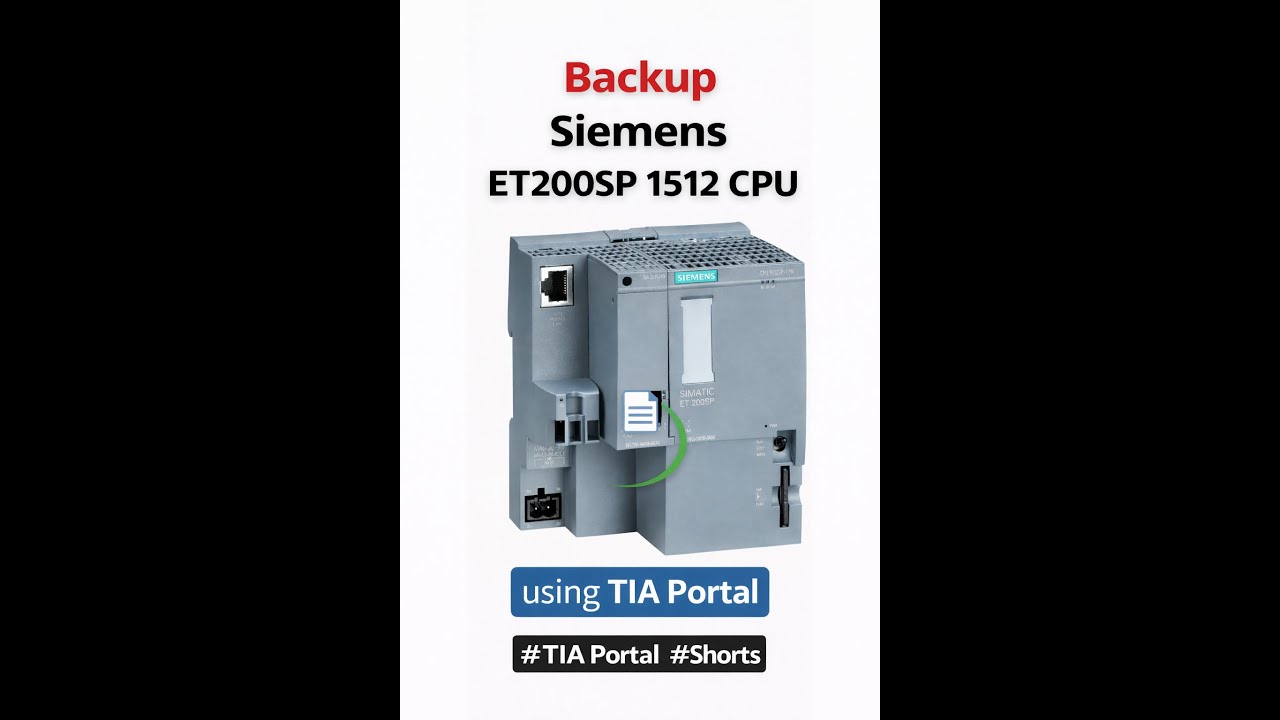 Как настроить процессор Siemens ET 200SP CPU 1512 в TIA Portal: пошаговое руководство