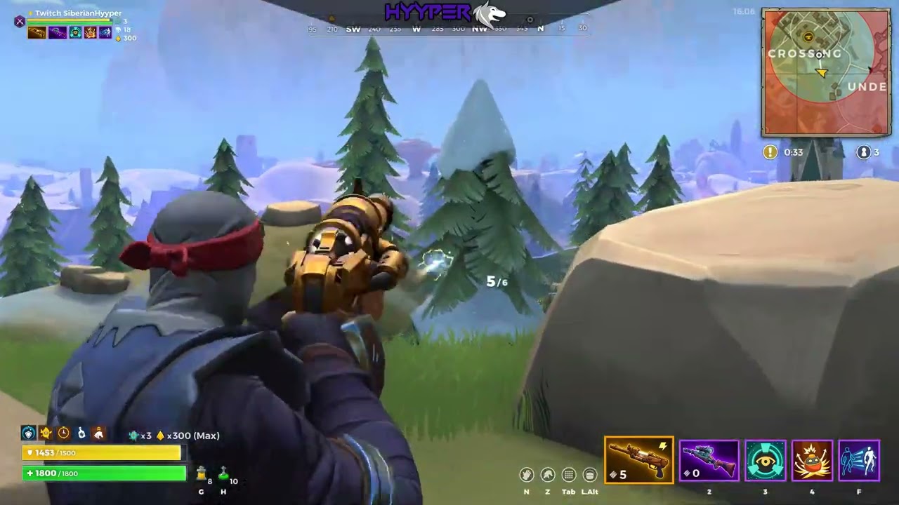 Headshot Snipe on Soaring Mage |  Realm Royale