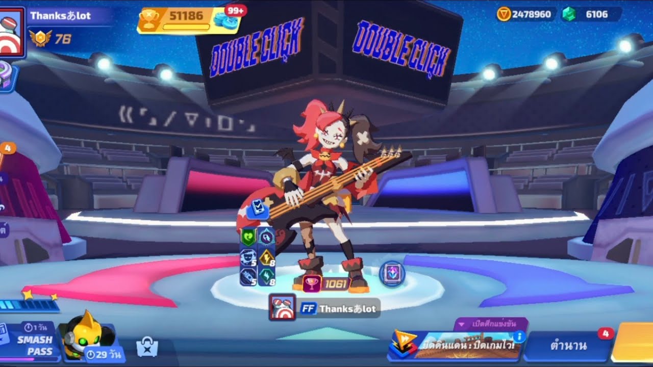 Goldie Game playing #smashlegends#multiplay#action
