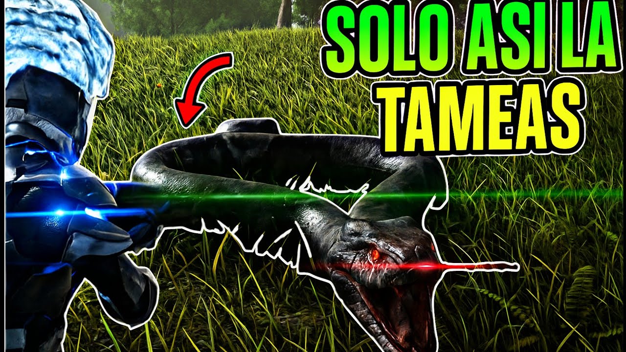 ¿Se Puede Tamear la TITANOBOA? 😱 Lo Intenté en ARK MOBILE