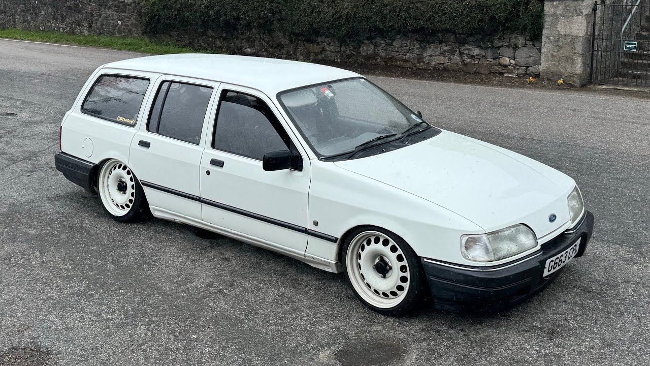 ST170 Powered Ford Sierra Estate On Throttle Bodies Pure Sound