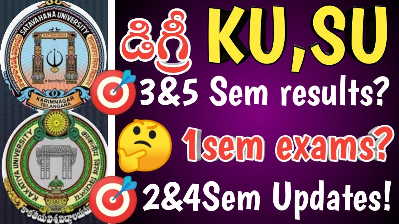 Ku&SU3&5 semresults2021//#Kudegree1semexams//Sudegree1semexams//Degree2&4sem//All supply exams//