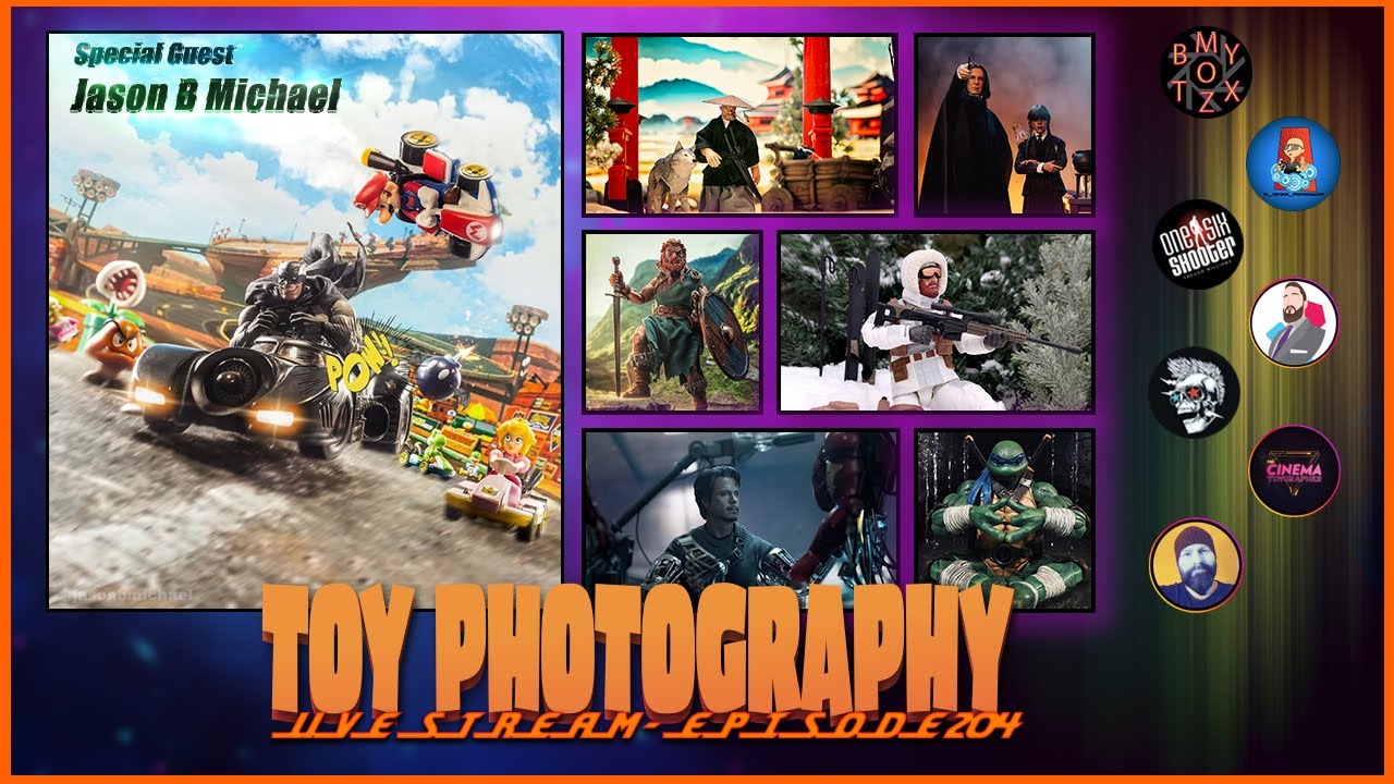 Toy Photography Talk - Episode 204 with Special Guest @JasonBMichael!!!