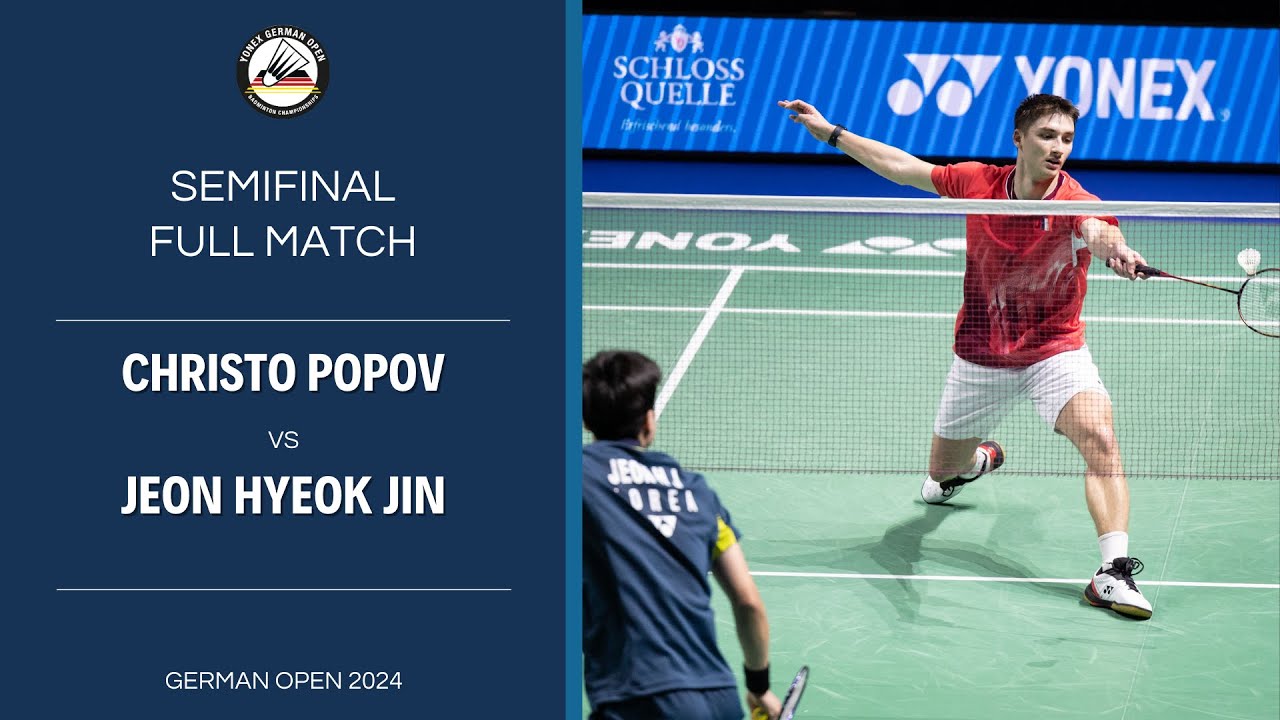 Christo Popov (FRA) vs Jeon Hyeok Jin (KOR) | SEMIFINAL | FULL MATCH