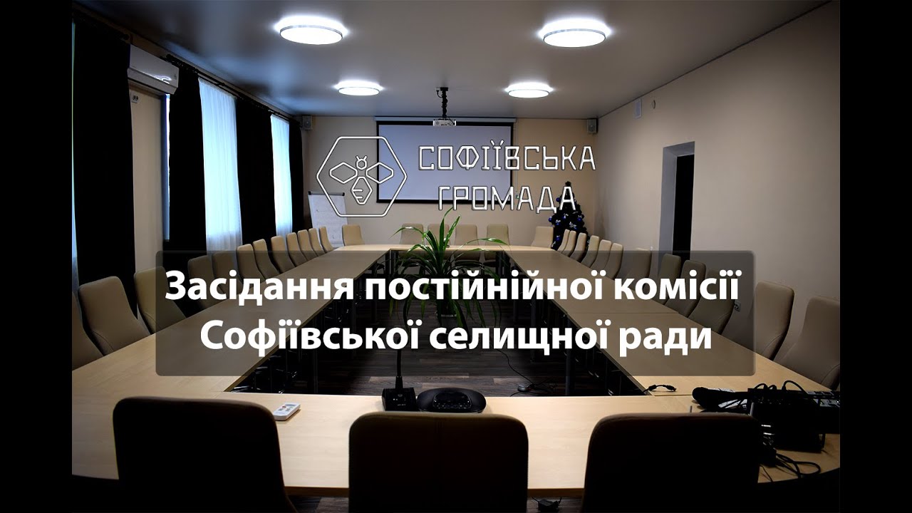 Трансляція засідання постійної комісії з питань фінансів, бюджету,...