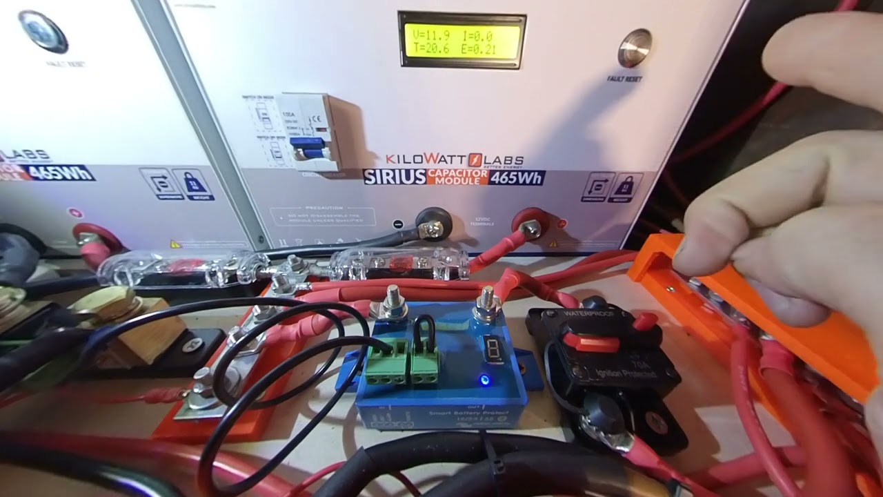 Come ricarico i sirius kilowatt labs supercap